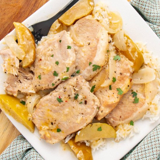Pork Chops Hidden Valley Ranch