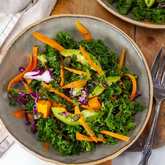 Garden to Table Kale Salad