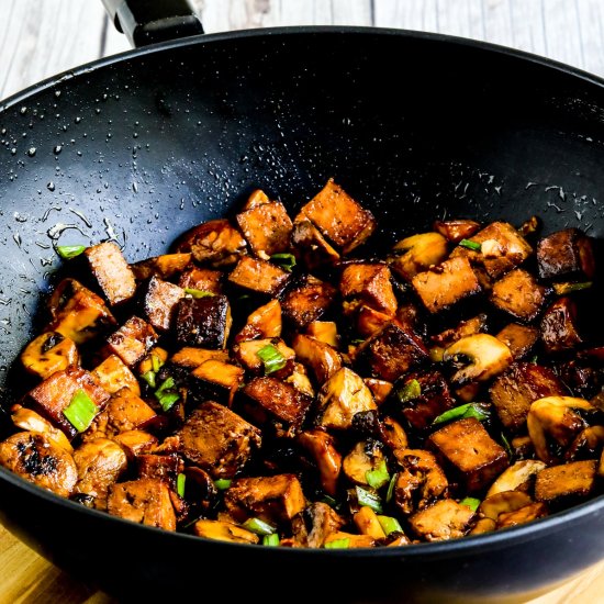 Tofu Mushroom Stir Fry