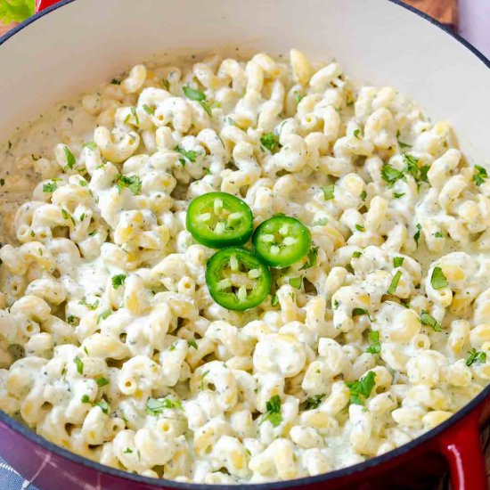 Creamy Jalapeño Ranch Pasta