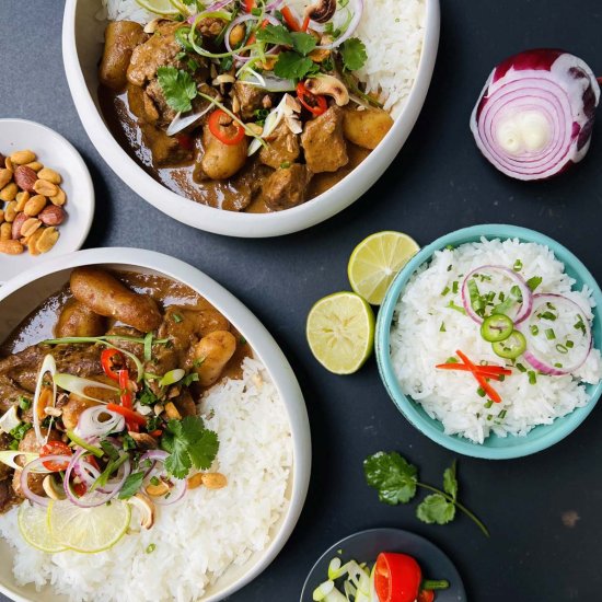Slow Cooker Beef Massaman Curry