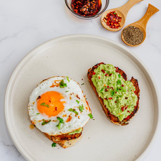 Avocado Toast with Eggs
