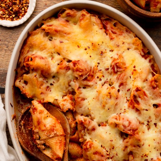 Lasagna Stuffed Shells