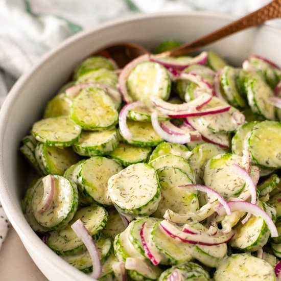 Dill Pickle Cucumber Salad