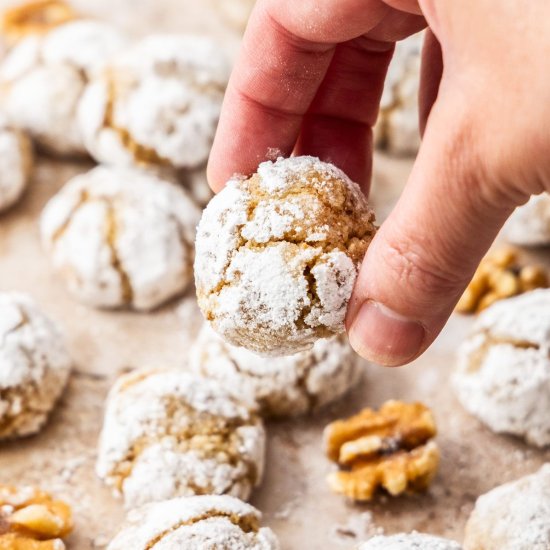 Gluten-Free Walnut Cookies