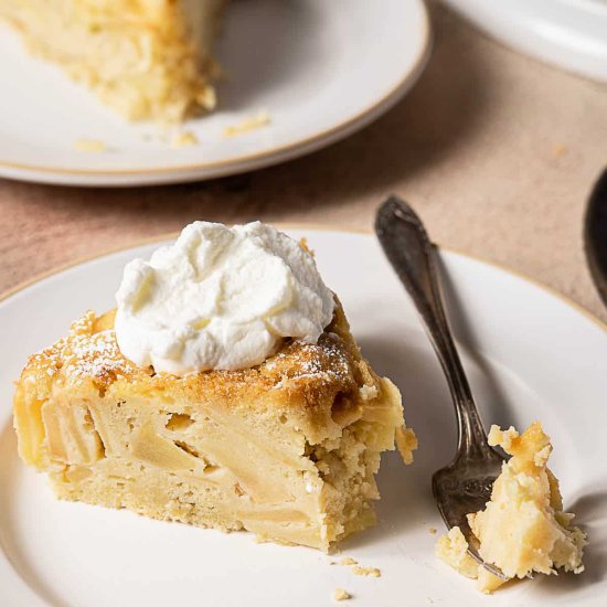 Gluten Free French Apple Cake