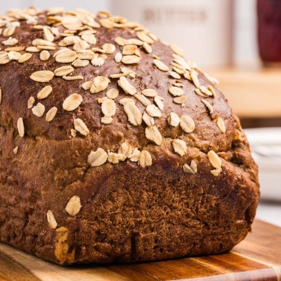 Soft and Sweet Molasses Bread