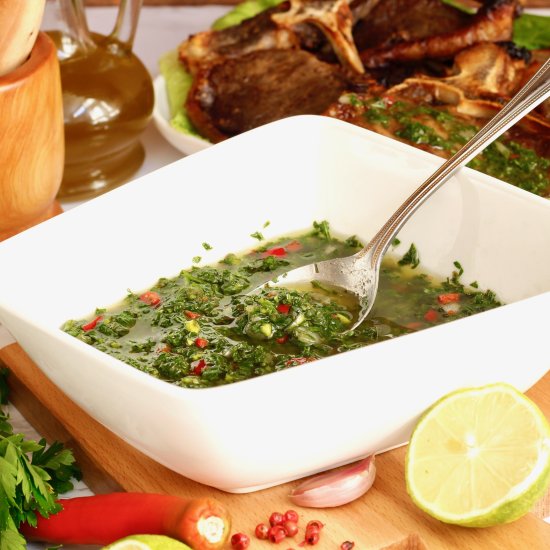 Easy Chimichurri Sauce