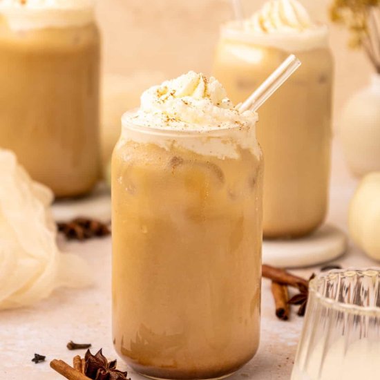 Iced Pumpkin Spice Latte