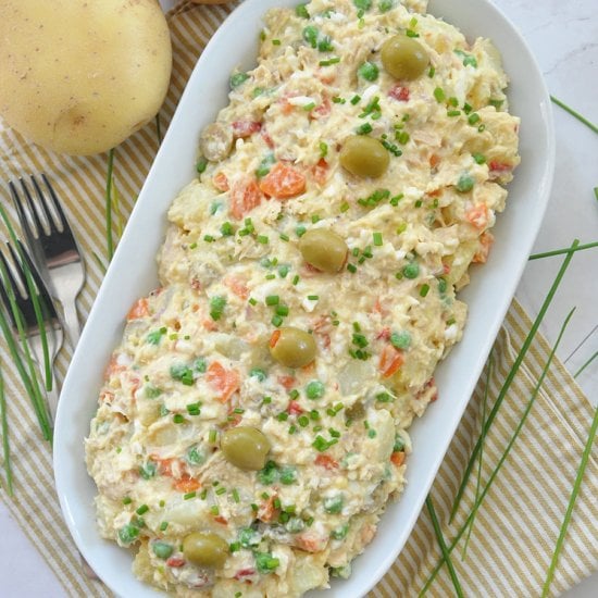 Classic Spanish Potato Salad