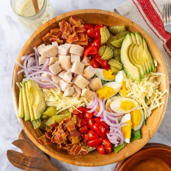 Loaded Chicken Bacon Club Salad