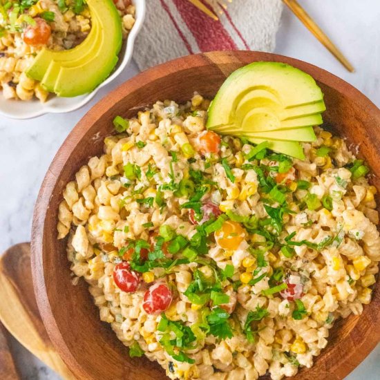 Elote Pasta Salad