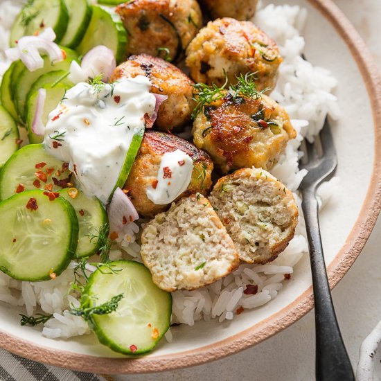 Chicken Zucchini Meatballs
