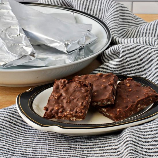 Homemade Crunch Bars