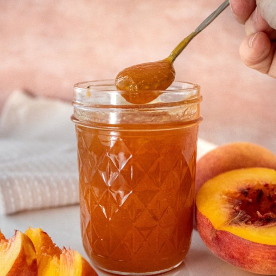 Easy Peach Jam