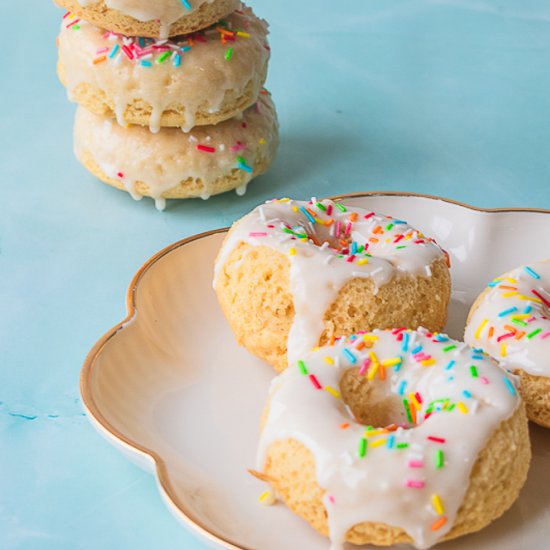 Baked Vanilla Donuts