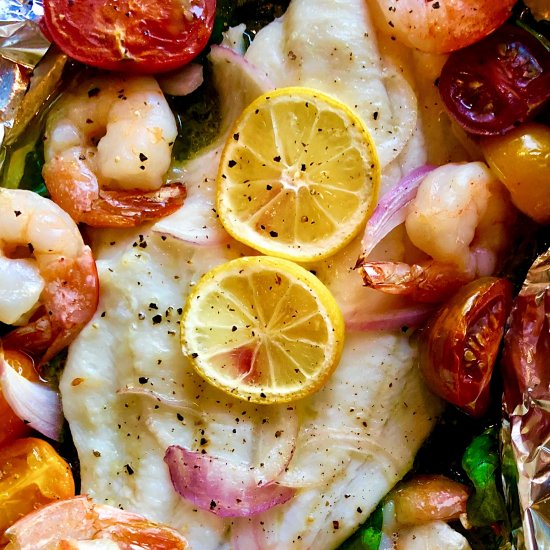 Grilled Flounder