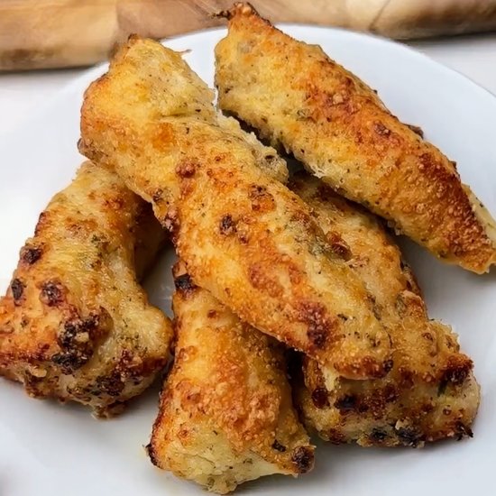 Easy Parmesan Crusted Chicken Tenders