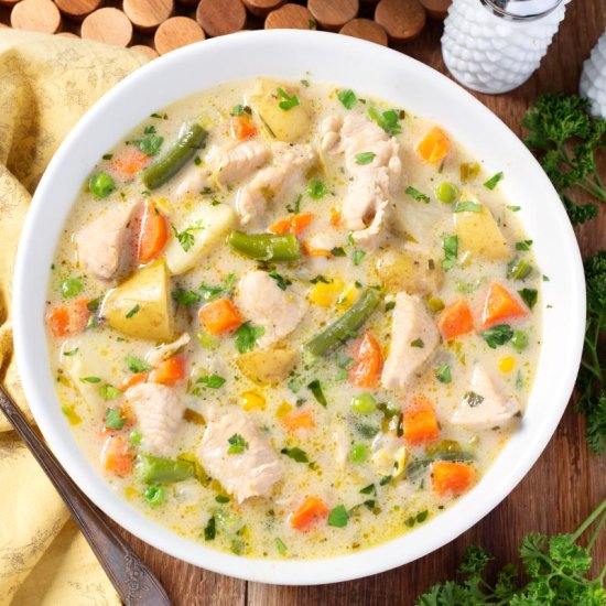 Chicken Pot Pie Soup