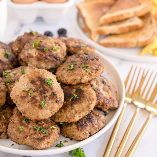 Homemade Breakfast Sausage Patties
