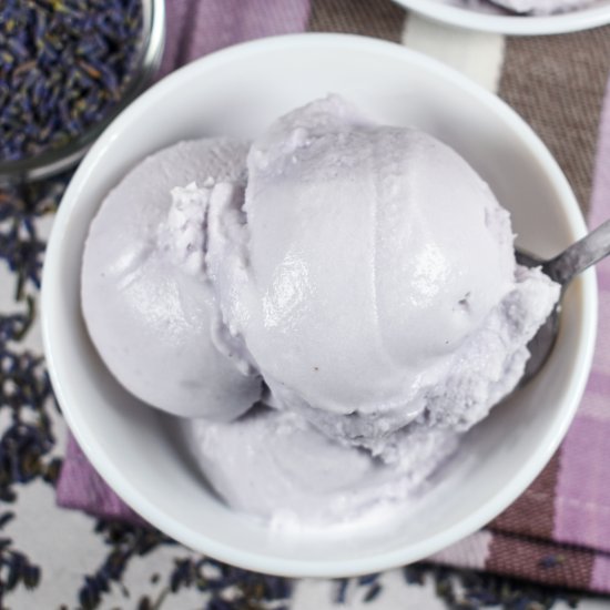 Lavender Ice Cream