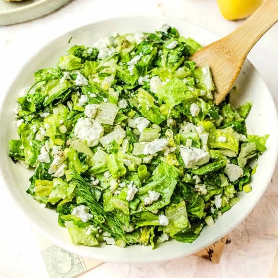 Marouli Salad (Greek Lettuce Salad)