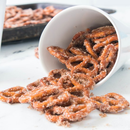 Easy Homemade Oven Cinnamon Pretzel