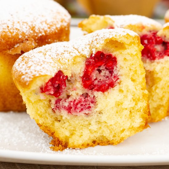 Raspberry Muffins