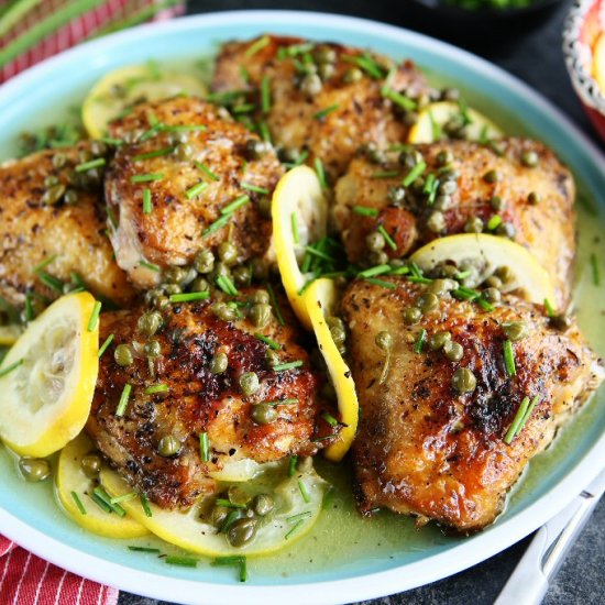 Keto Chicken Piccata