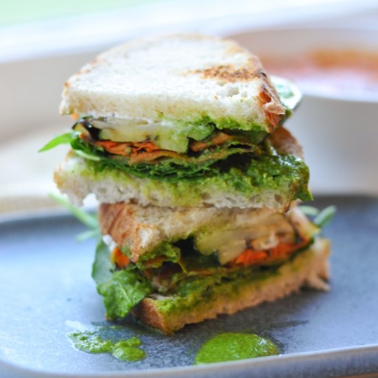 Grilled Veggie Sandwich