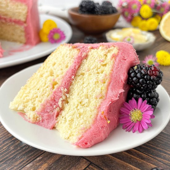 Lemon Blackberry Cake