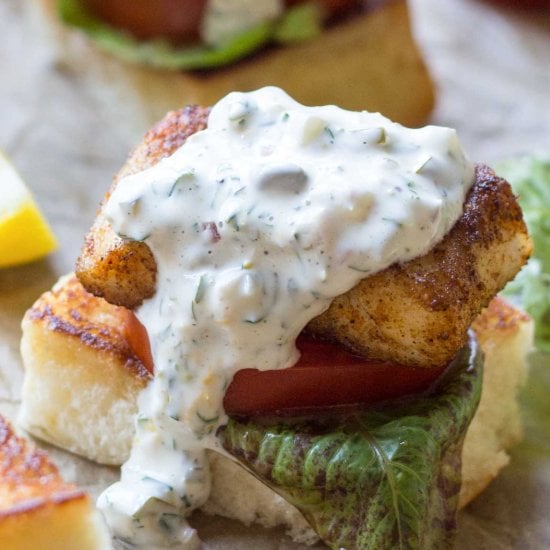 Lemon Caper Tartar Sauce