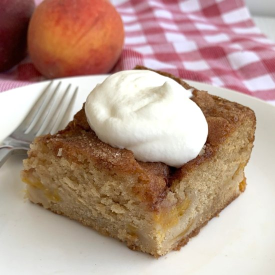 Fresh Peach Cake