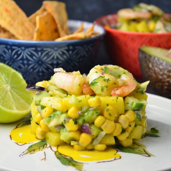 Mango Shrimp Salad