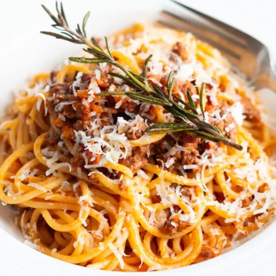 Spaghetti alla Bolognese