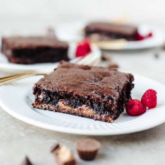 Chocolate Peanut Butter Dump Cake