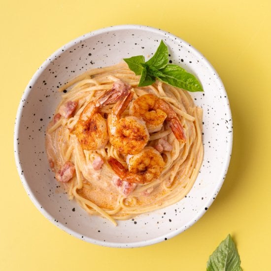 30-Minute Creamy Cajun Shrimp Pasta