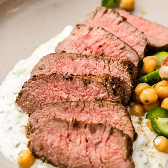 Marinated Lamb Backstrap