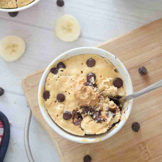 3 Ingredient Protein Mug Cake