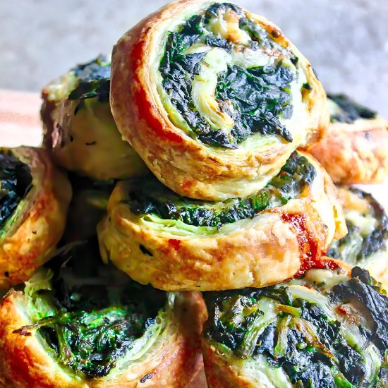 Spinach Gorgonzola Puffs