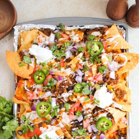 Ground Beef Nachos