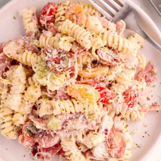 Italian Grinder Pasta Salad