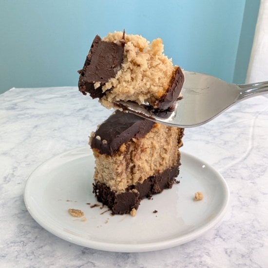 Chocolate Peanut Butter Cheesecake
