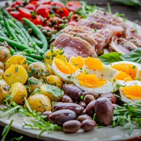 Fresh Tuna Nicoise Salad