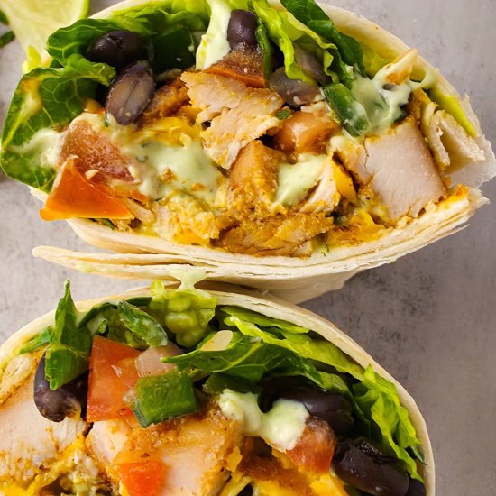 Southwest Chicken Wrap