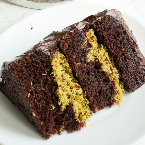 Dubai Chocolate Cake