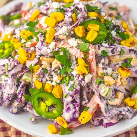 Mexican Street Corn Coleslaw