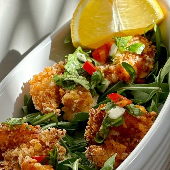 Air Fryer Breaded Prawns