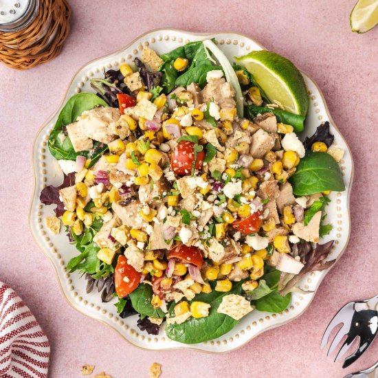 Mexican Street Corn Chicken Salad
