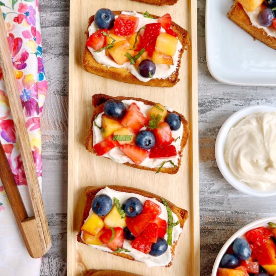 Fruit Bruschetta